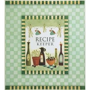 Deluxe Recipe Binder Herbs and Vinegar 10.25"x11.5"